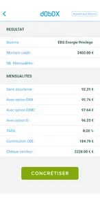 Dobox Energie screenshot 2