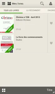 Librairie jésuite screenshot 0
