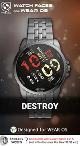 Destroy Watch Face screenshot 0