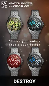 Destroy Watch Face screenshot 1