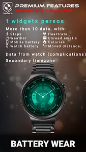 Battery Wear Watch Face screenshot 3