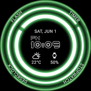 Glowing ElecTRONic Watch Face screenshot 10