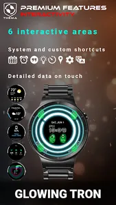 Glowing ElecTRONic Watch Face screenshot 2