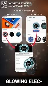 Glowing ElecTRONic Watch Face screenshot 6