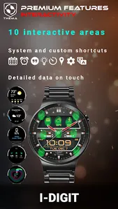 I-Digit Watch Face screenshot 2