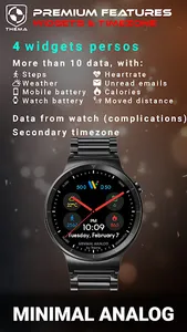 Minimal Analog Watch Face screenshot 3