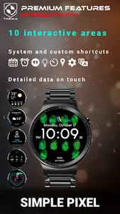 Simple Pixel Watch Face screenshot 2