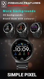 Simple Pixel Watch Face screenshot 5