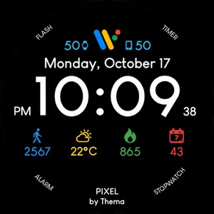 Simple Pixel Watch Face screenshot 8