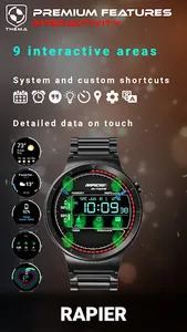 Rapier Watch Face screenshot 2