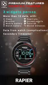 Rapier Watch Face screenshot 3