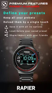 Rapier Watch Face screenshot 4