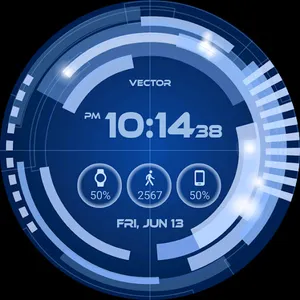 Vector GUI Watch Face screenshot 8