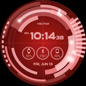 Vector GUI Watch Face screenshot 9