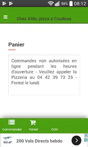 Chez Aldo Pizzeria Coudoux htt screenshot 1