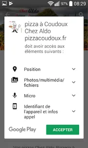 Chez Aldo Pizzeria Coudoux htt screenshot 2