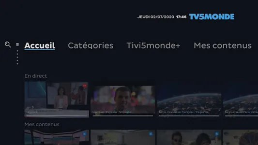 TV5MONDE screenshot 0