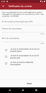 Duo Longévité screenshot 1