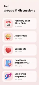 WeMoms Pregnancy Baby Tracker screenshot 5