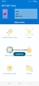 NFC-MC Tools screenshot 0