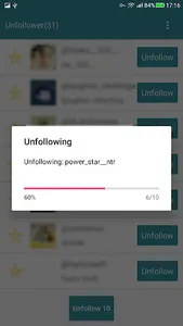 Unfollow Users Cleaner screenshot 4