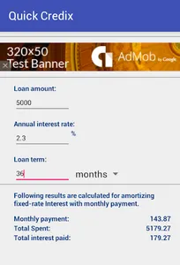 Quick Credix screenshot 2