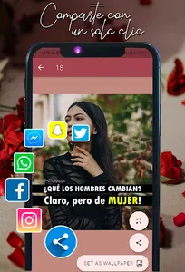 Indirectas Bien Directas Chica screenshot 3