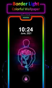 Edge Lighting Mobile Wallpaper screenshot 0