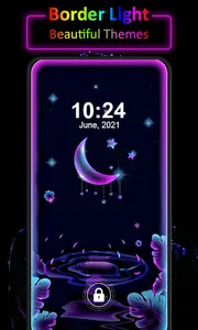 Edge Lighting Mobile Wallpaper screenshot 2