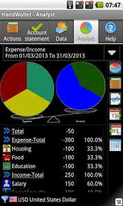 Accounting Widget screenshot 2