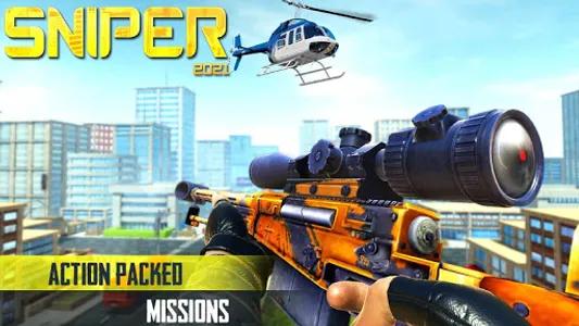 Sniper Pure Gun Shooting Games screenshot 5