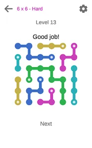 Connect dots puzzle game screenshot 7