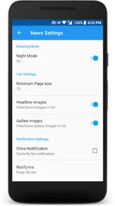 NewsApp screenshot 2