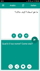 Arabic-Italian Translator screenshot 1