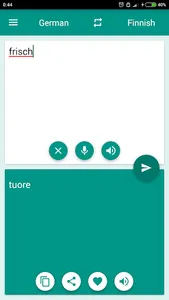 Finnish-German Translator screenshot 2