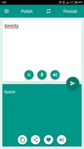 Finnish-Polish Translator screenshot 2