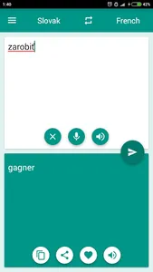 French-Slovak Translator screenshot 2