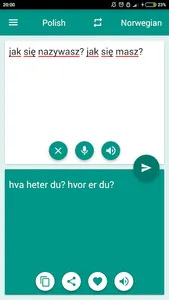 Norwegian-Polish Translator screenshot 0