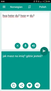 Norwegian-Polish Translator screenshot 1