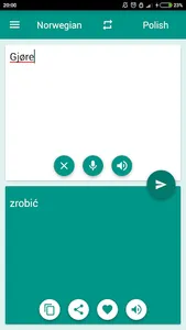 Norwegian-Polish Translator screenshot 2