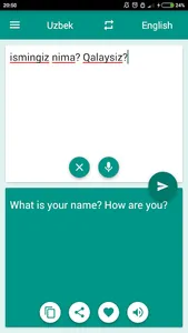 Uzbek-English Translator screenshot 1