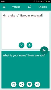 Yoruba-English Translator screenshot 1