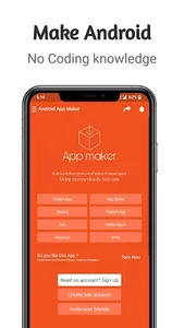 Android App Maker - No Coding screenshot 0