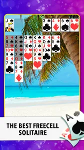 FreeCell Classic Card Game screenshot 1