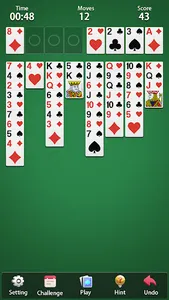 FreeCell Solitaire - Card Pro screenshot 1