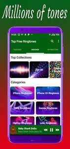 Top Free Ringtones screenshot 1
