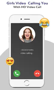 Girls Video Calling & Chat Sim screenshot 2