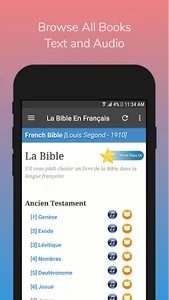 French Bible Louis Segond screenshot 1