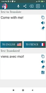 French English Translator screenshot 1