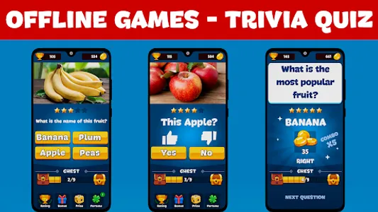 Trivia Quiz: Fun Offline Games screenshot 0